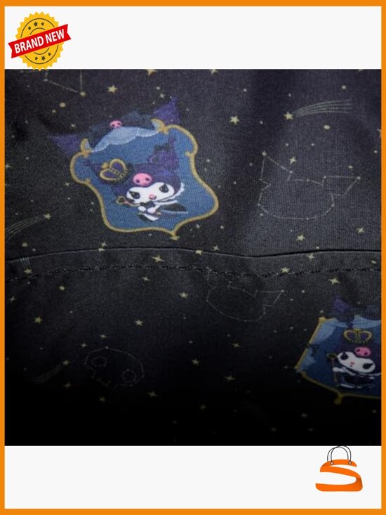 Kuromi 20th Anniversary Cameo Mini Backpack Faux Leather Enamel Charm main image 5